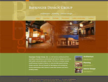 Tablet Screenshot of baysingerdesigngroup.com